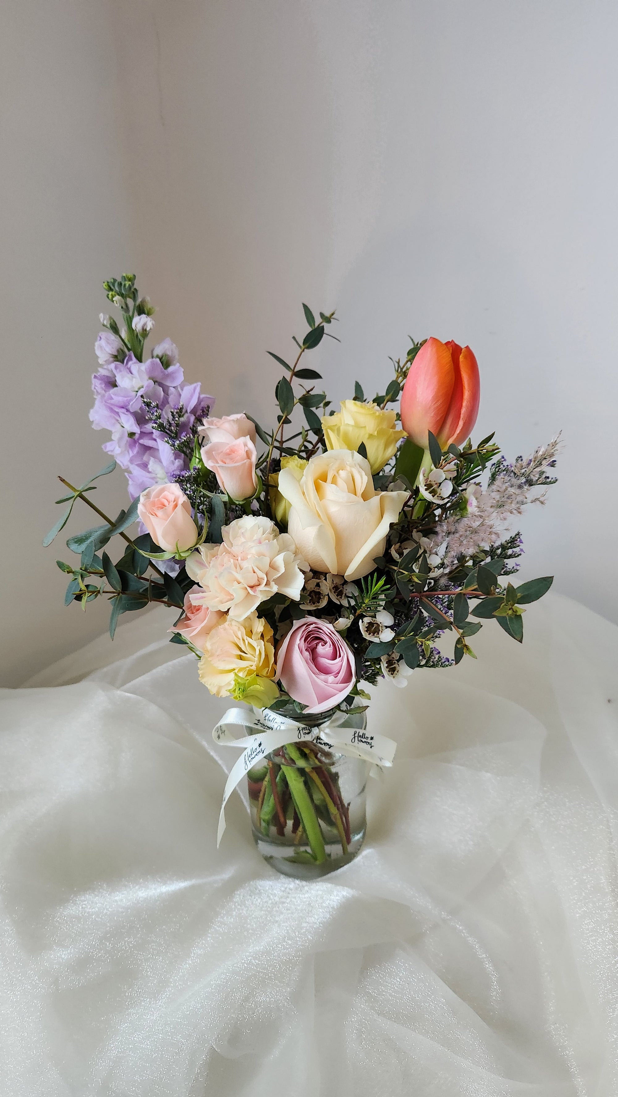 Daily Flowers in a Mason Jar
