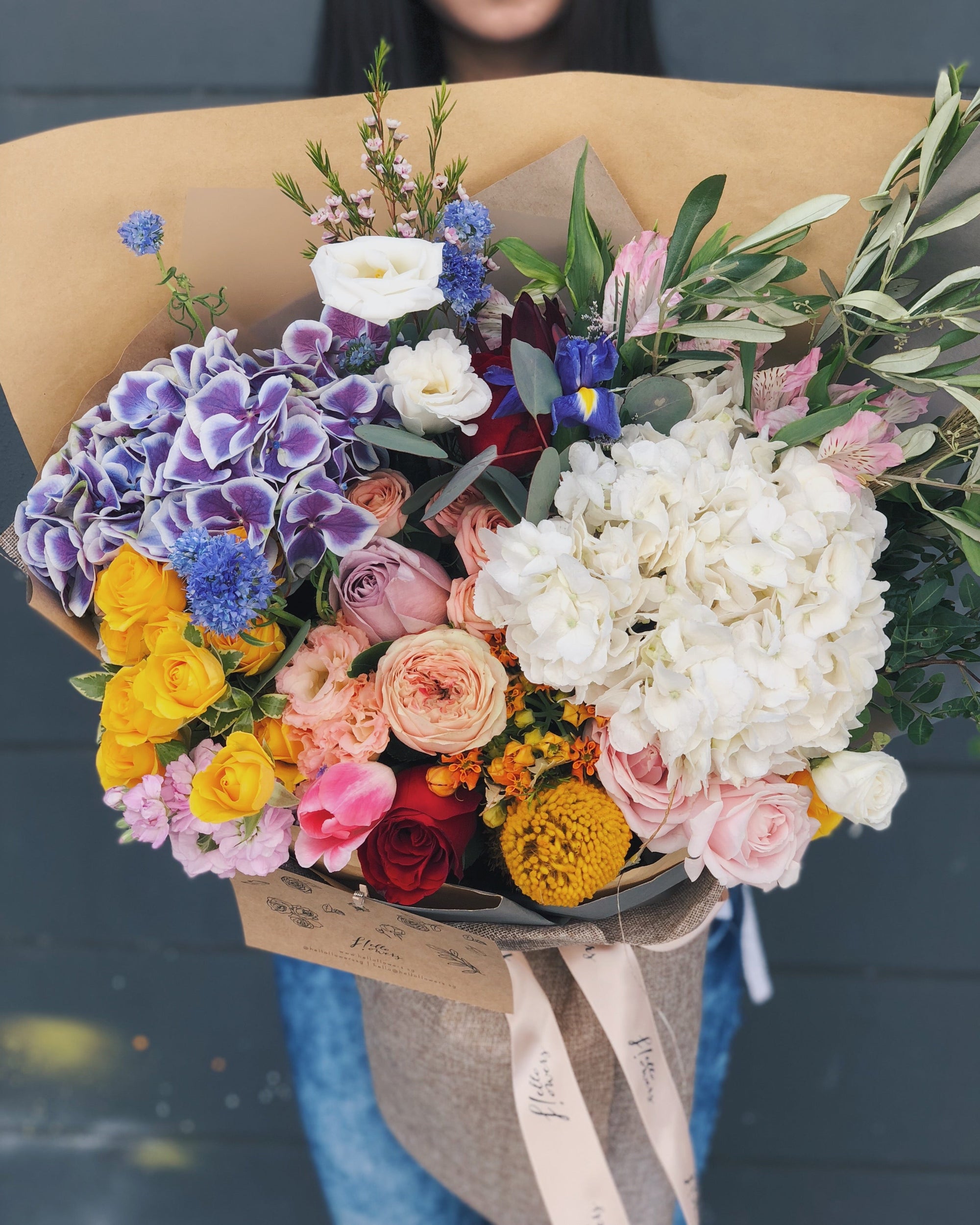 bouquet from same day flower delivery in Singapore