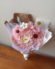 Peachy Hugs - Dried & Preserved Flower Bouquet