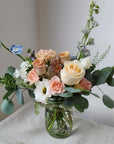 Mason Jar - Seasonal Subscription Flowers