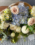 Serene Bouquet - Blues and White