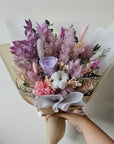 Poppy Bouquet - Purple Dried & Preserved Flower