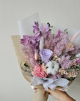 Poppy Bouquet - Purple Dried & Preserved Flower