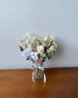Clara Jar - Champagne and White Dried & Preserved Flower