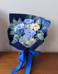 Valentine's 26 | Forever Bloom: Preserved Blue Rose Bouquet