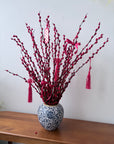 Flourishing 步步高升 - Pussy Willow Vase 🌸🌸🌸