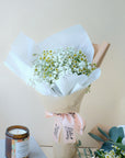 Cate - Baby's Breath & Tanacetum Bouquet
