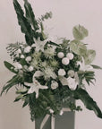 White & Green - Hello Flowers