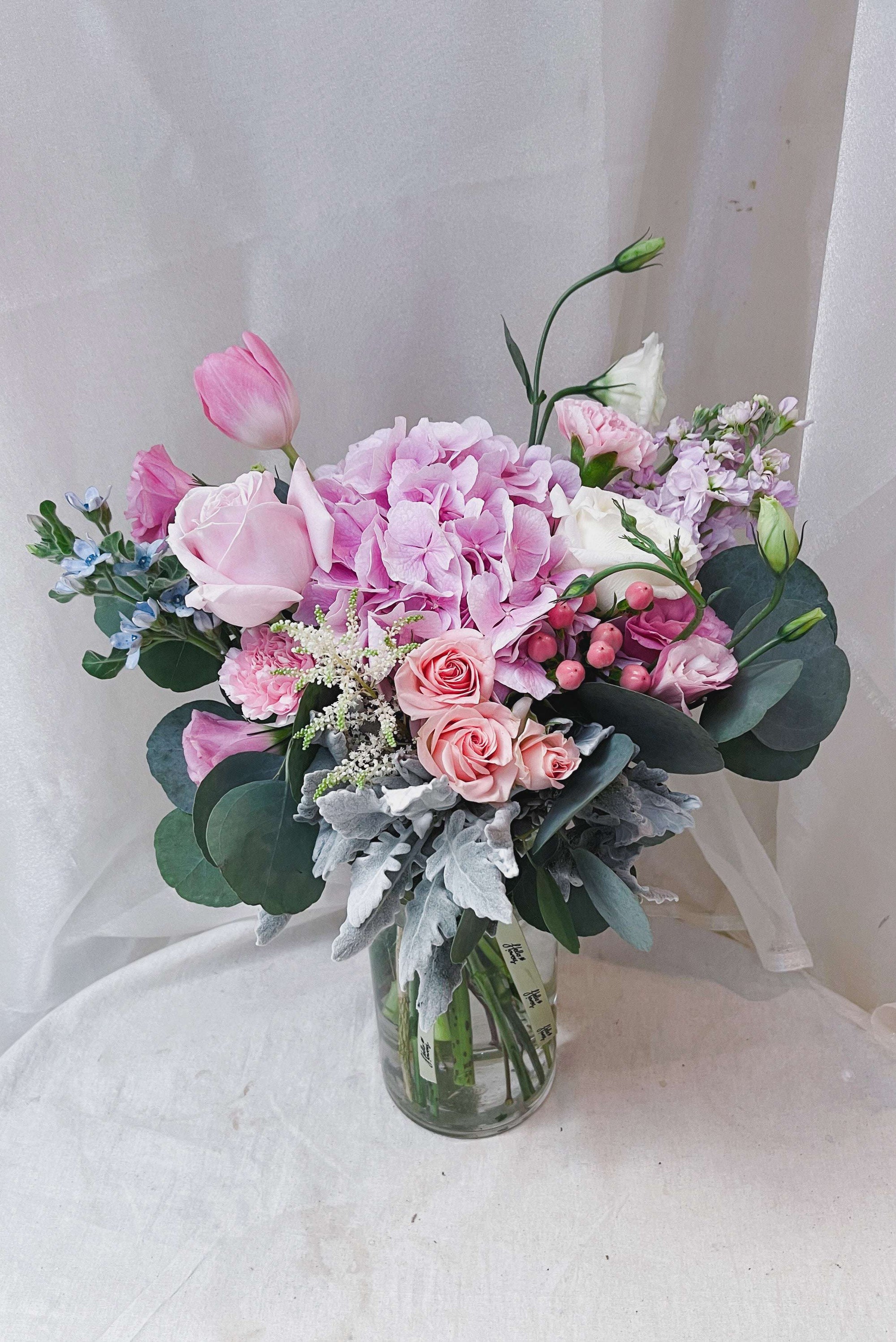 Unicorn In A Vase - Pastels--hello flowers!