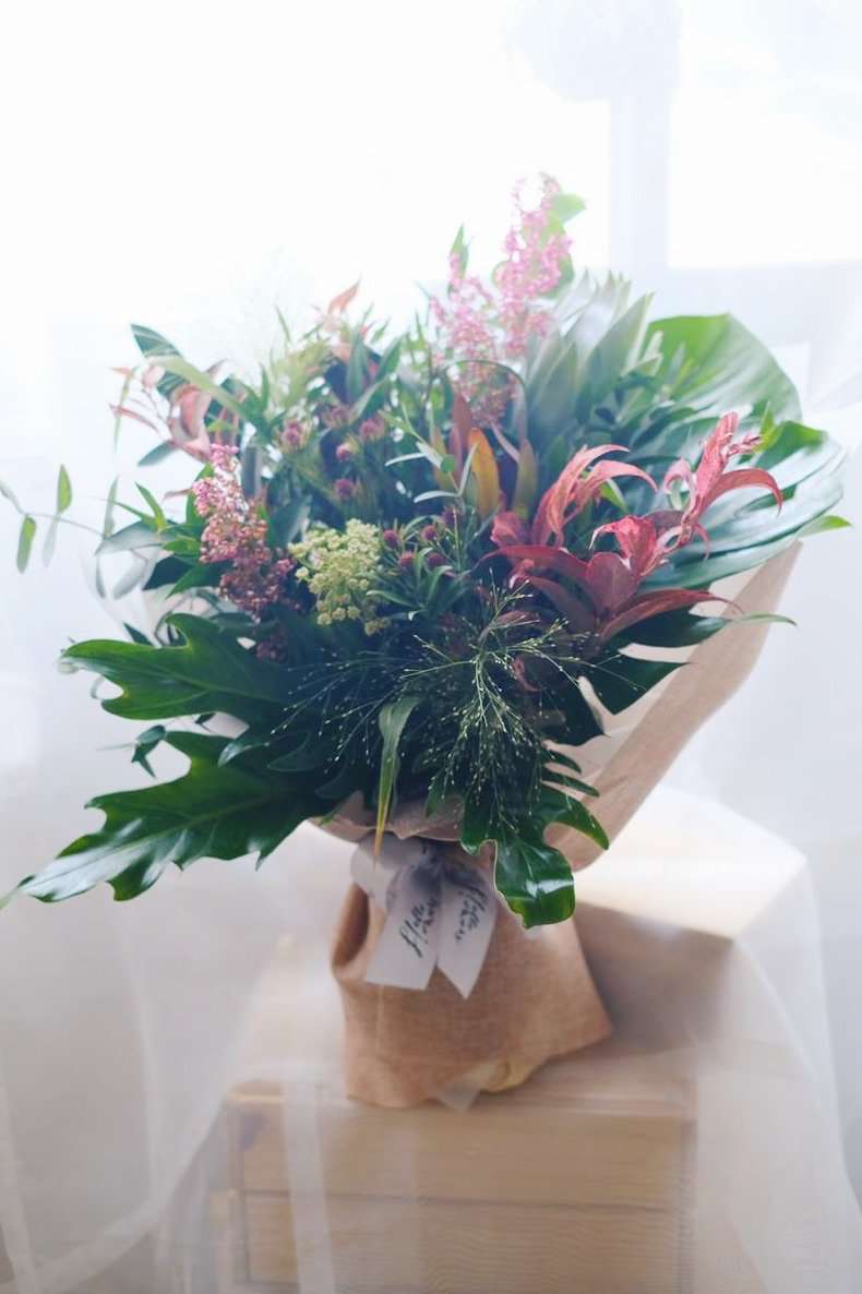 Tarzan's--hello flowers!