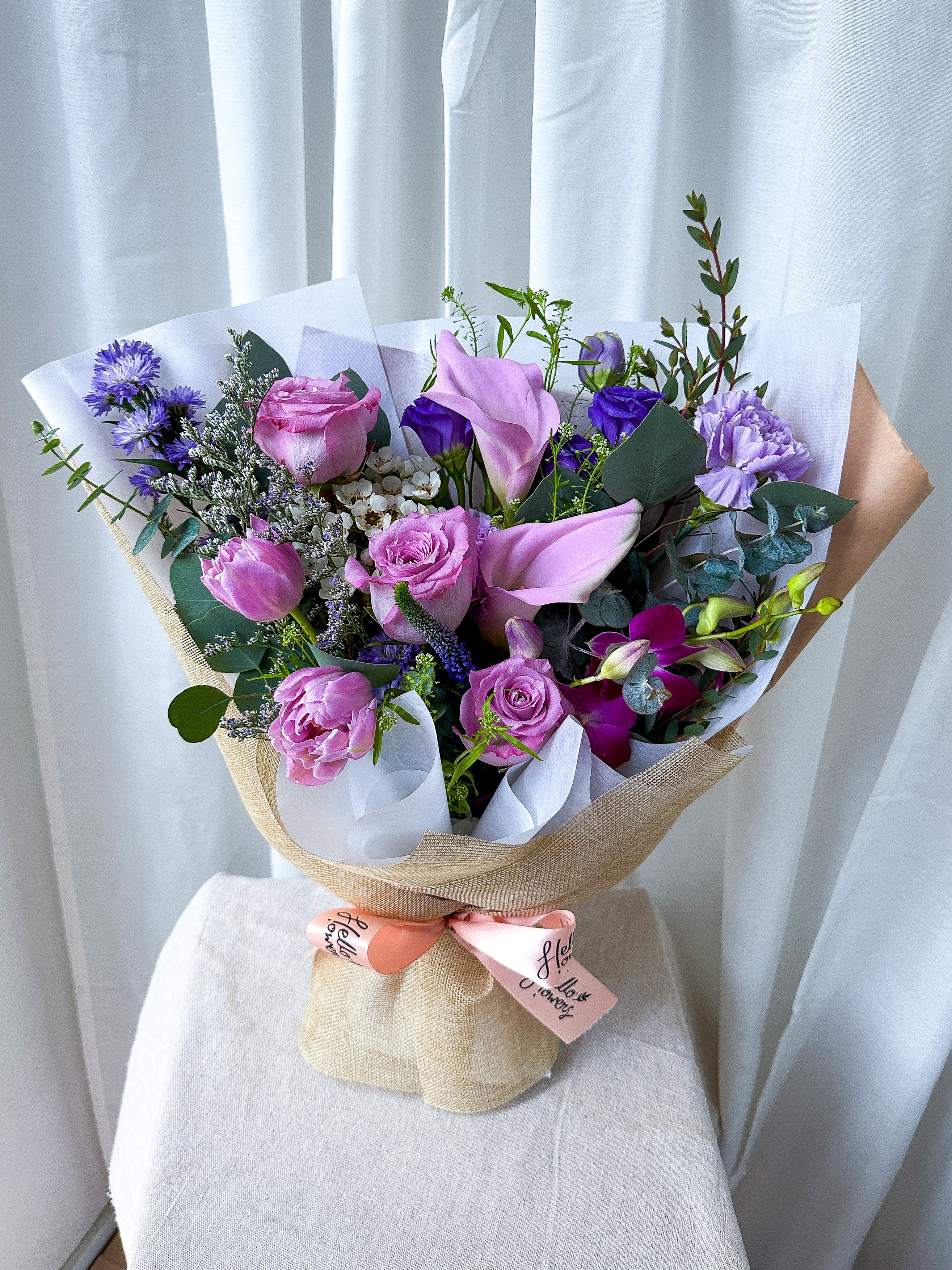 Lavender Haze - Purple and Lilac Bouquet