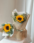 Sol Mini Bouquet  - Sunflower & Tanacetum Bouquet
