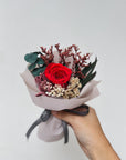 A Little Gesture of Love - Mini Preserved Bouquet with Carrier Box and Bag