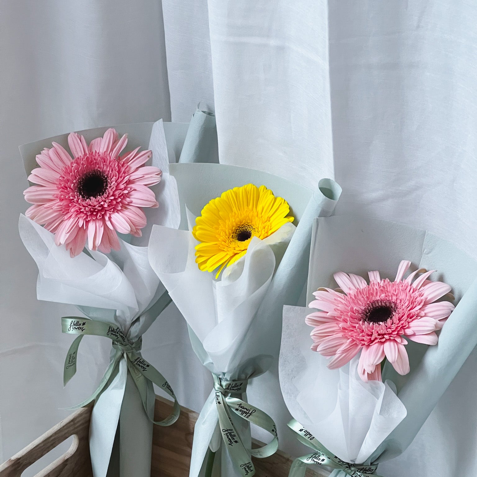 Gemma - Gerbera Mini Bouquet