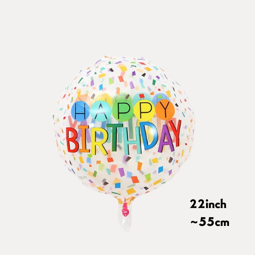 Add-Ons: Happy Birthday Balloon (~55cm)