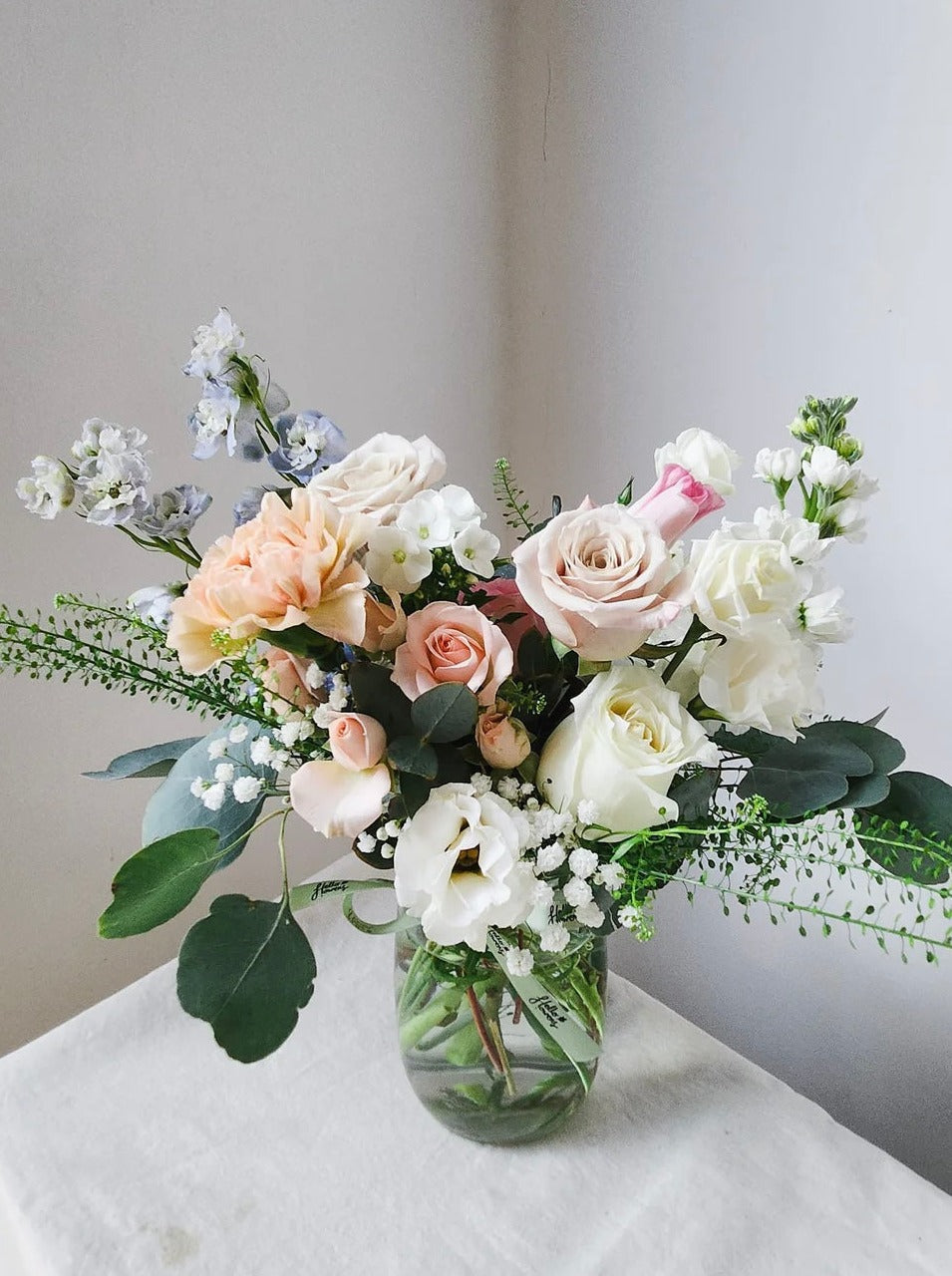 [Bigger Version] Daily Flowers in a Mason Jar!