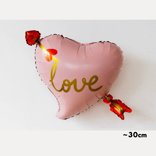 Add-Ons: Heart Shape Love Balloon (~33cm)