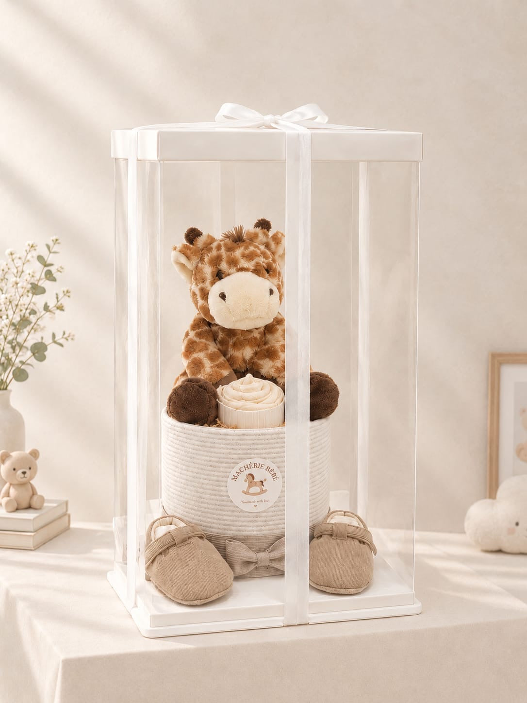 Little Love — Fresh Flowers &amp; Ma Chérie Bébé Diaper Cake
