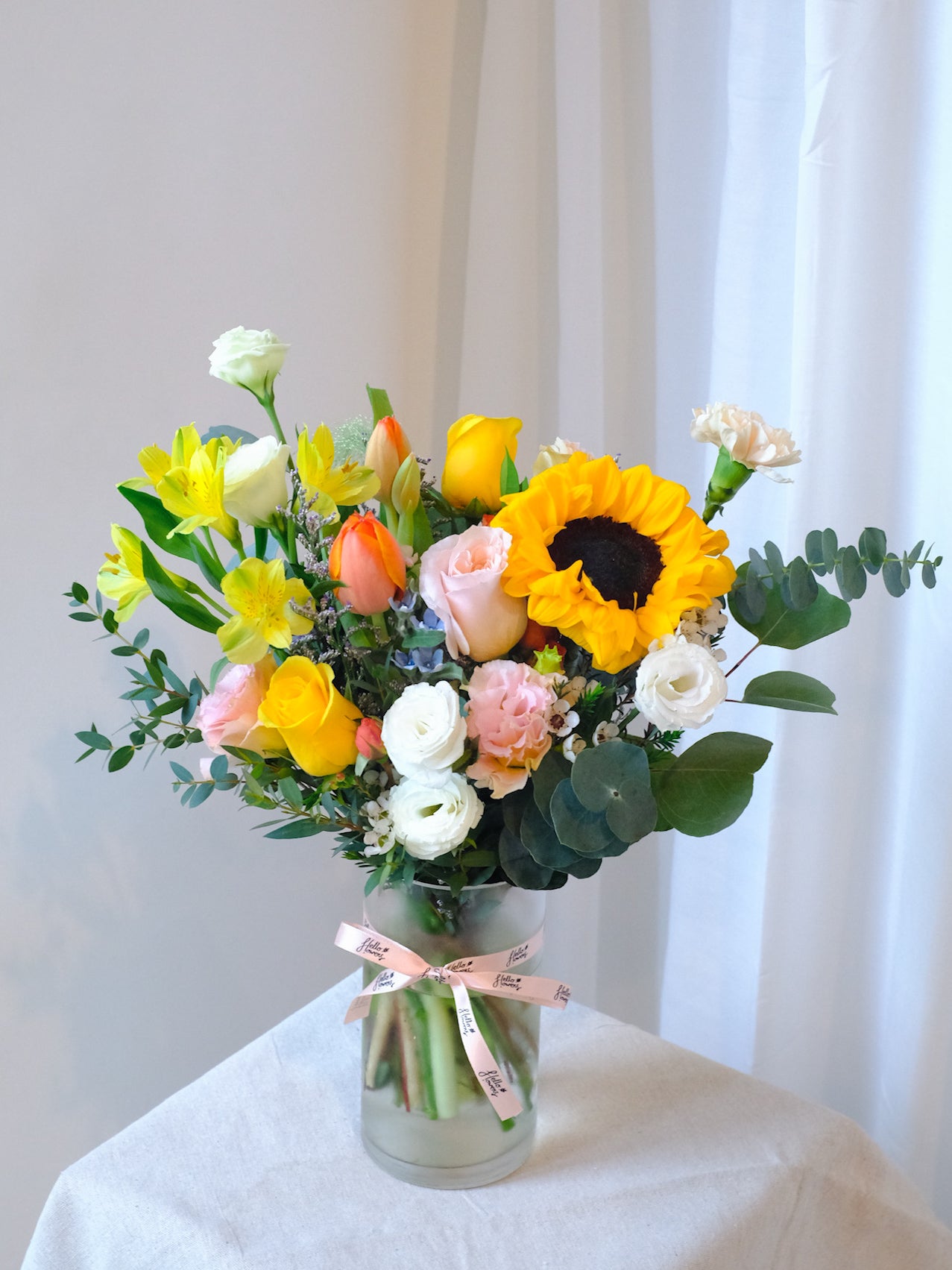 Sunshine in a Vase - Colourful and Bright