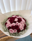 50/ 99/ 108 Rose Bouquet with Baby Breath