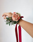 rose wrist corsage