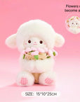 Add Ons: Cute Sheep holding Rose Plushie (~25cm)
