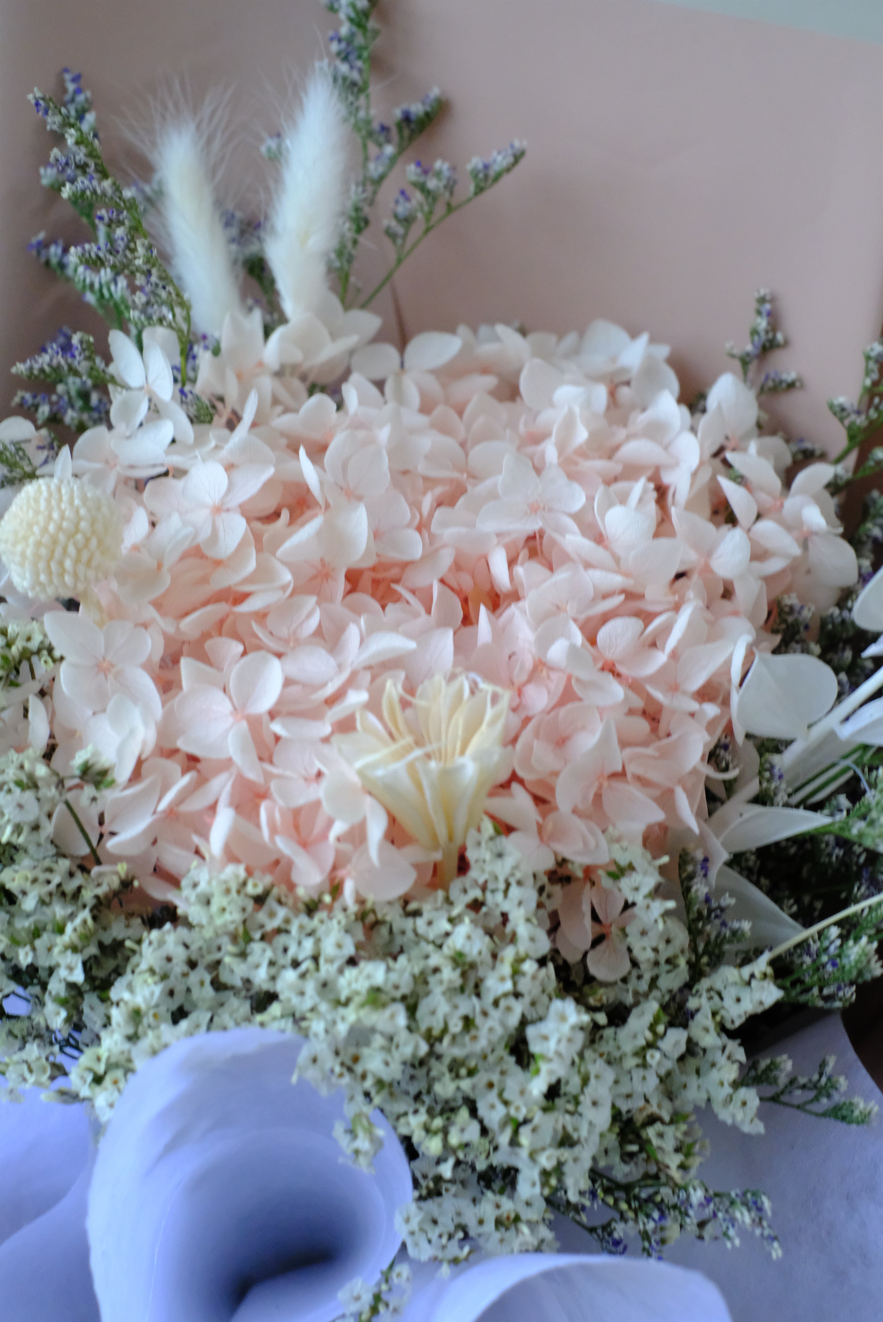 Leila - Preserved Hydrangea Bouquet