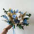 Willow preserved and dried bridal bouquet styled in a romantic palette