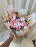 Paige dried and preserved flower bouquet in soft tones