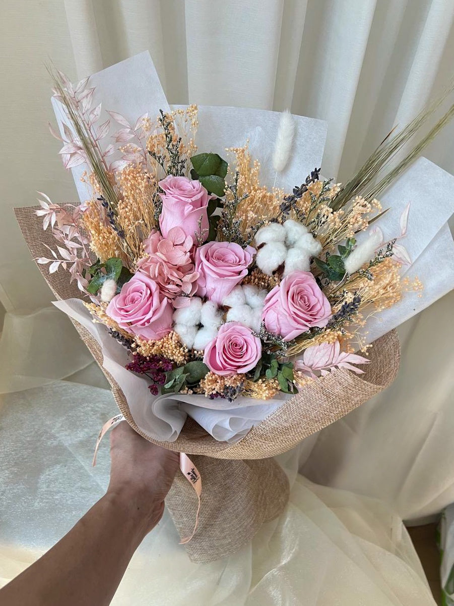Paige - Dried &amp; Preserved Flower Bouquet