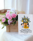 Mother's Day 25 | Hello Flowers! X Kristen Kiong Bundle - Carnation Bouquet with "Already a Good Mom" Poster