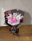 Blush Promise: Preserved Vintage Blush Rose Bouquet