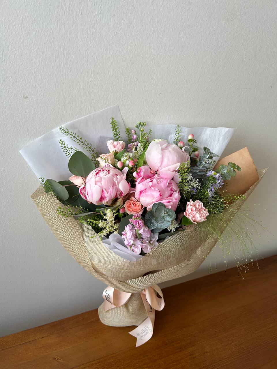 Pastel Peonies Bouquet - Seasonal Picks