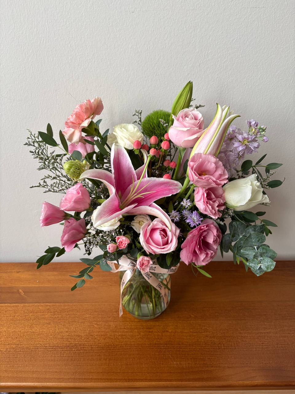 [Bigger Version] Daily Flowers in a Mason Jar!