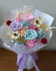 Cotton Candy Bloom - Preserved and Dried Bouquet