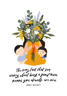 Add-Ons: "Already a Good Mom" Poster by Kristen Kiong