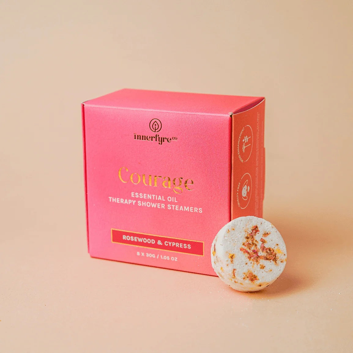 Add-Ons: Innerfyre Courage Shower Steamer
