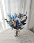 Audrey - Blue Dried & Preserved Flower