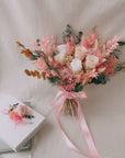 Preserved and Dried Bridal Style Bouquets