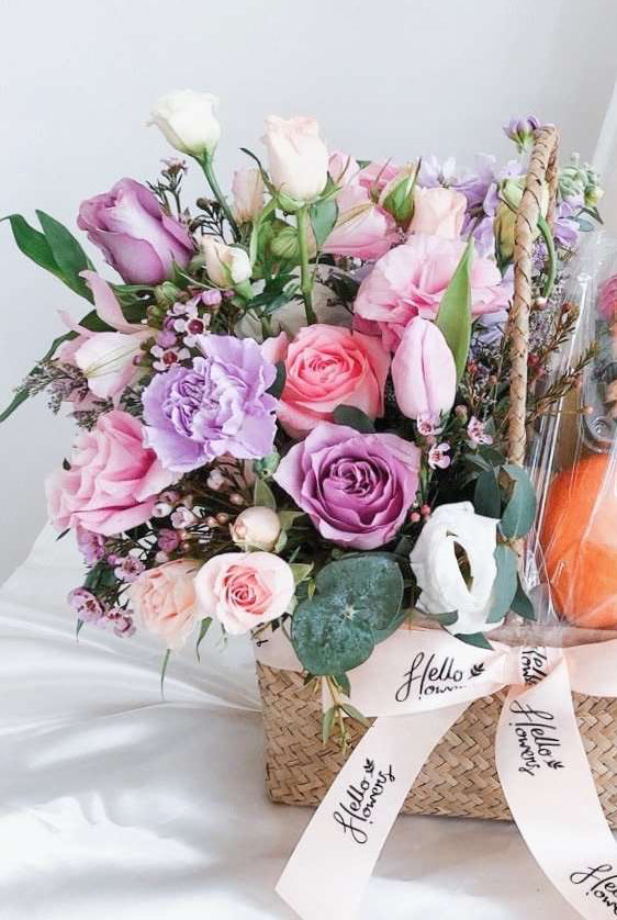 Flowers & Fruits ❤️  wick basket 