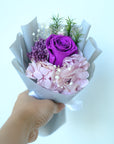 A Little Gesture of Love - Mini Preserved Bouquet with Carrier Box