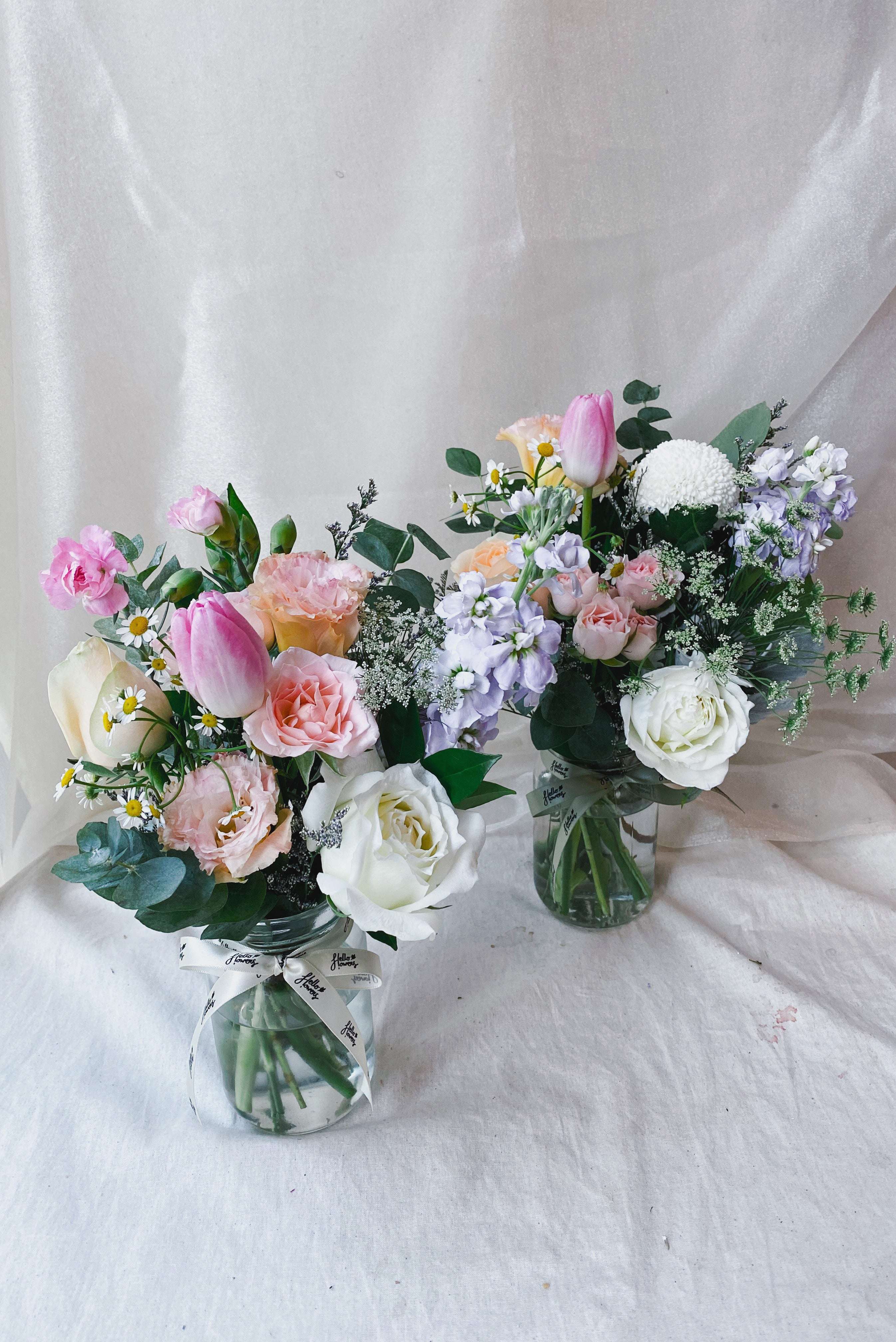 Daily Flowers in a Jar