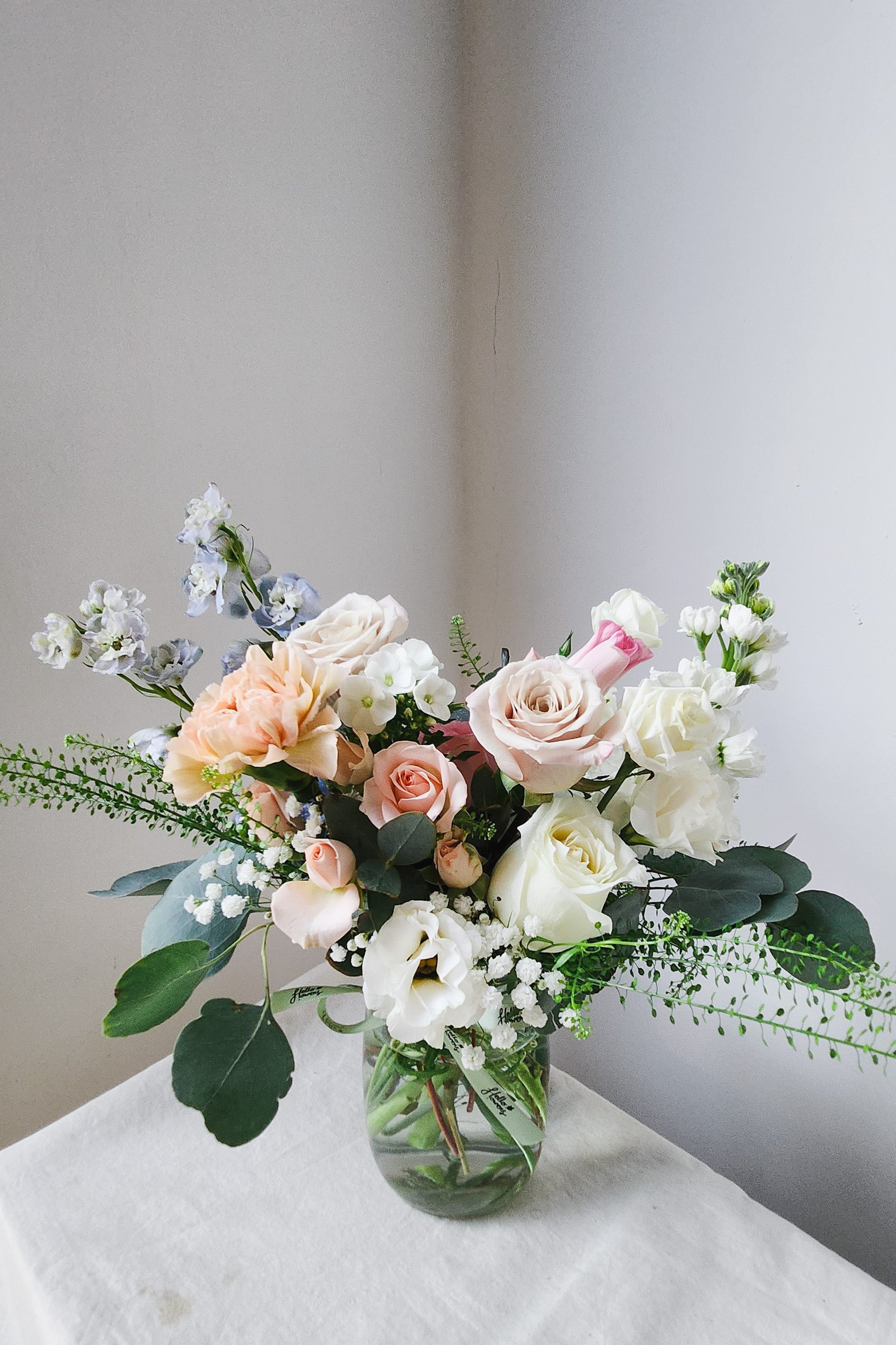 Daily Flowers in a Mason Jar