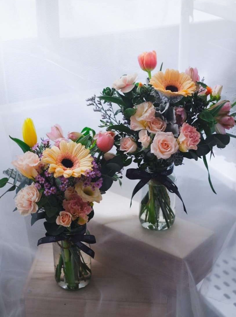 Daily Flowers in a Jar
